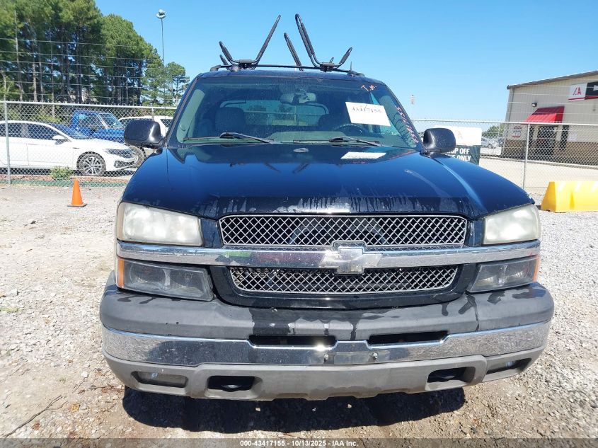 2005 Chevrolet Avalanche 1500 Z71 VIN: 3GNEK12Z15G134625 Lot: 43417155