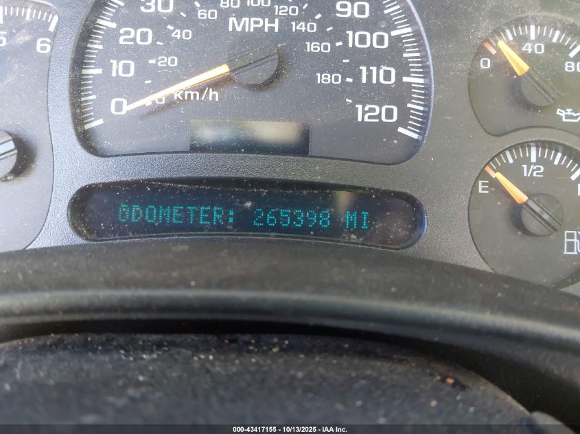 2005 Chevrolet Avalanche 1500 Z71 VIN: 3GNEK12Z15G134625 Lot: 43417155