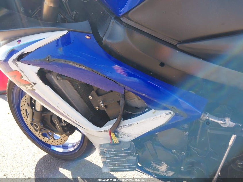 2006 Suzuki Gsx-R600 K6 VIN: JS1GN7DA362119762 Lot: 43417178