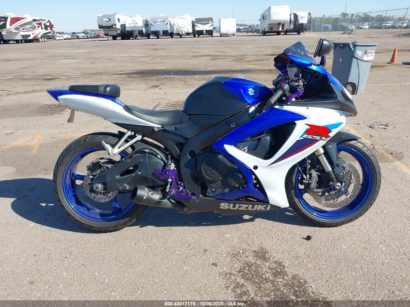 2006 Suzuki Gsx-R600 K6 VIN: JS1GN7DA362119762 Lot: 43417178