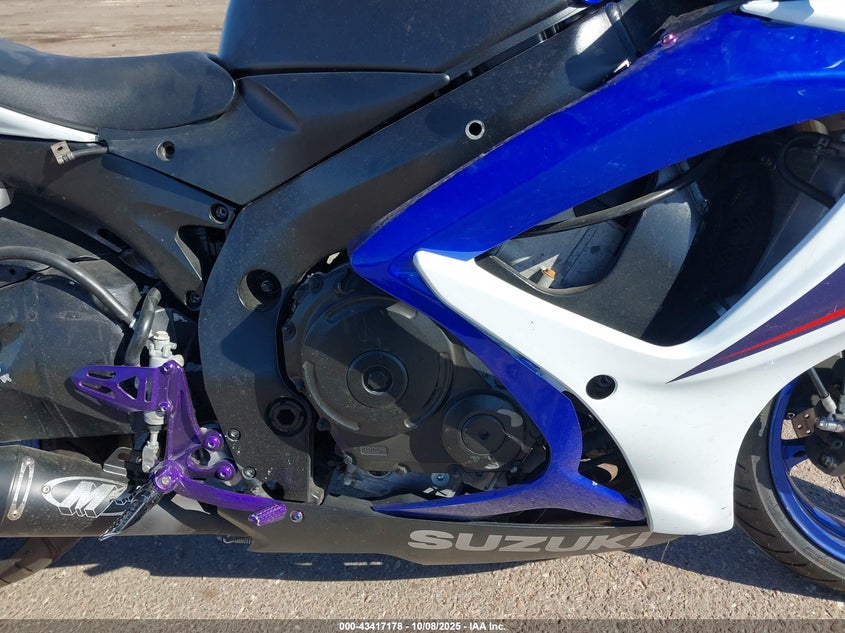 2006 Suzuki Gsx-R600 K6 VIN: JS1GN7DA362119762 Lot: 43417178