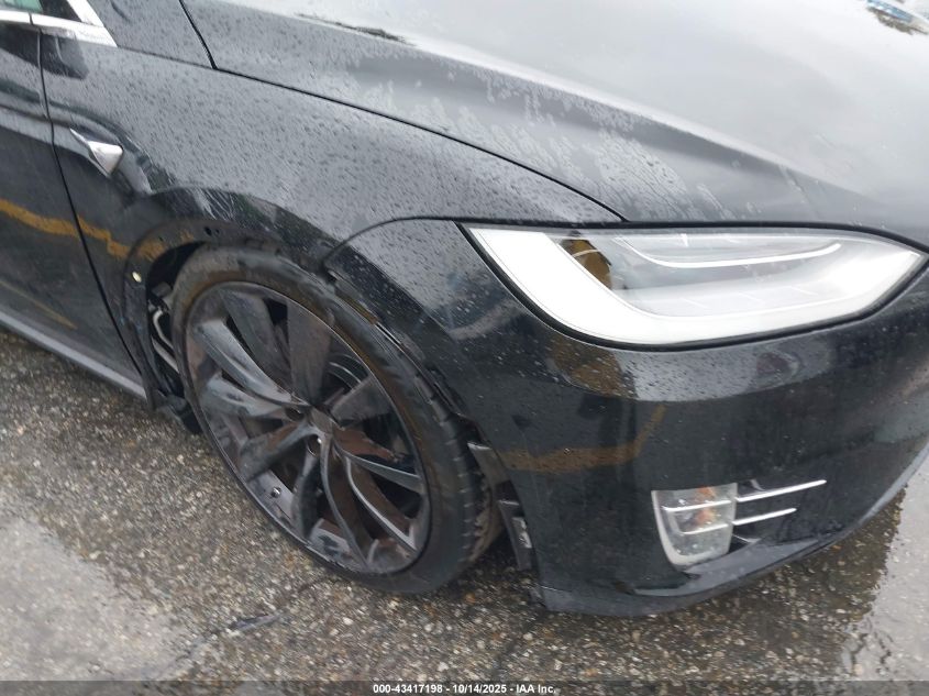 2020 Tesla Model X Long Range Dual Motor All-Wheel Drive/Long Range Plus Dual Motor All-Wheel Drive VIN: 5YJXCBE29LF260804 Lot: 43417198