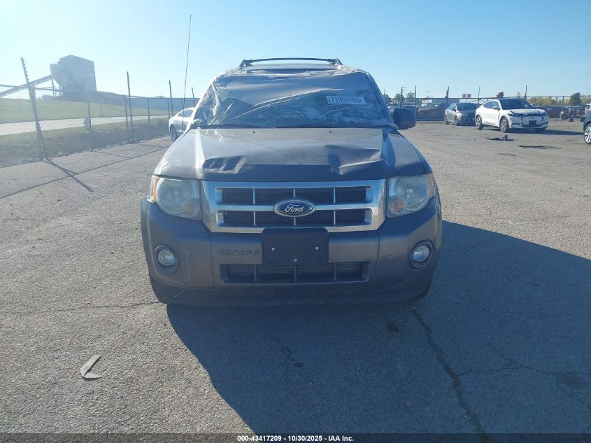 2011 Ford Escape Xlt VIN: 1FMCU0DG6BKB20364 Lot: 43417209