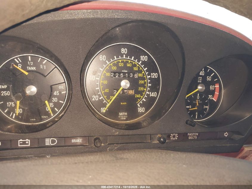 1979 Mercedes-Benz 450Slc VIN: 10702412027289 Lot: 43417214