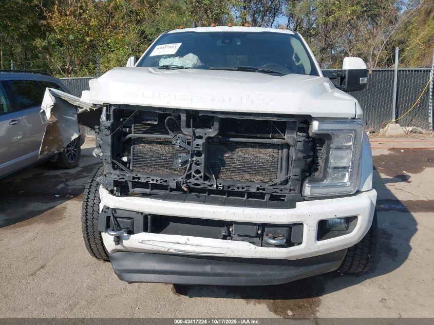 2019 Ford F-450 Limited VIN: 1FT8W4DT5KEF37143 Lot: 43417224