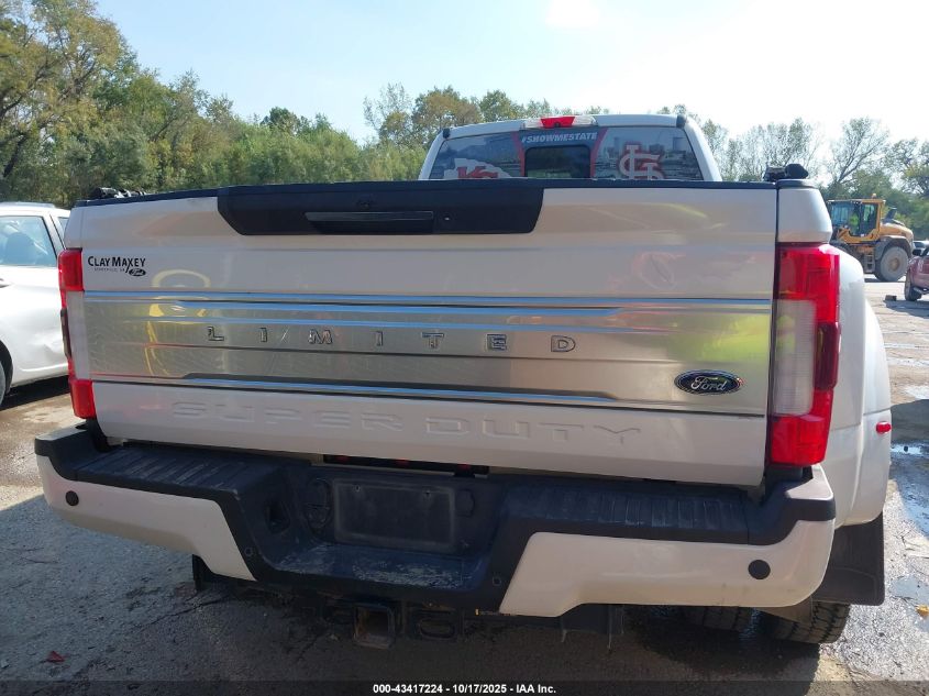 2019 Ford F-450 Limited VIN: 1FT8W4DT5KEF37143 Lot: 43417224