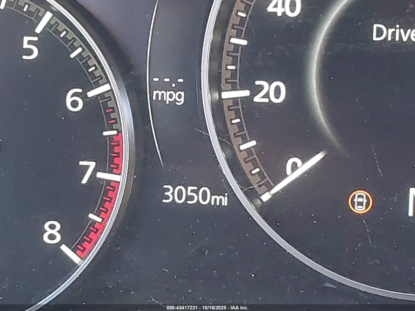 2025 Mazda Mazda3 VIN: JM1BPACMXS1769725 Lot: 43417231