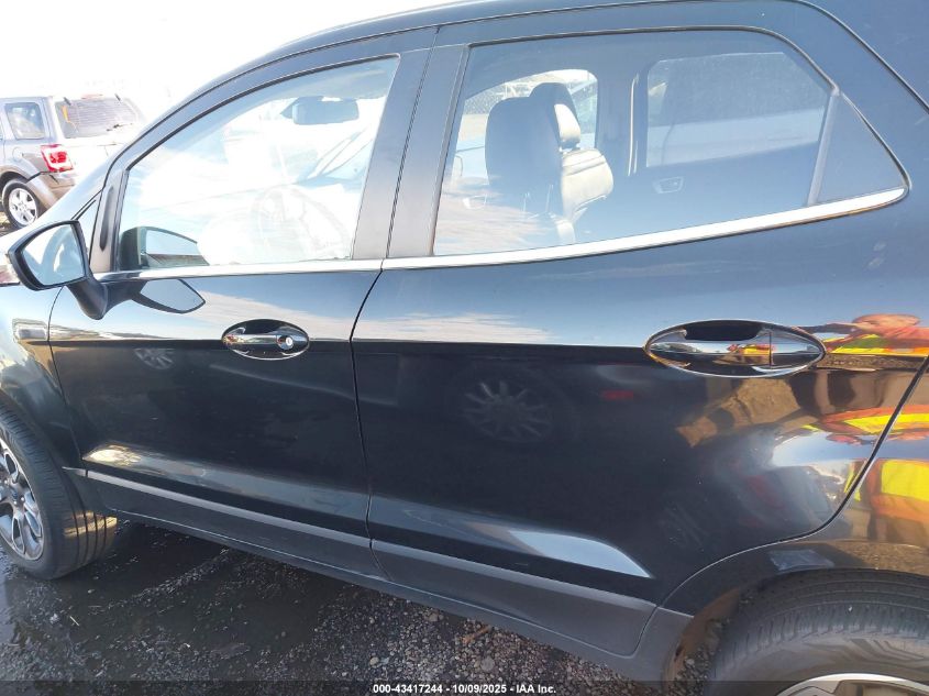 2020 Ford Ecosport Titanium VIN: MAJ6S3KL2LC340787 Lot: 43417244