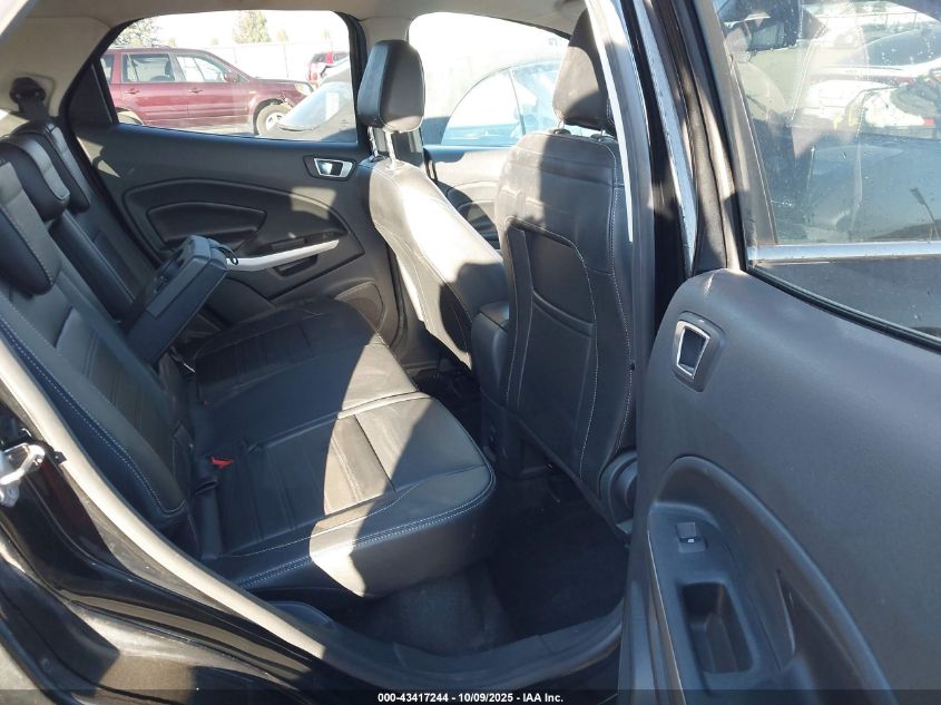 2020 Ford Ecosport Titanium VIN: MAJ6S3KL2LC340787 Lot: 43417244