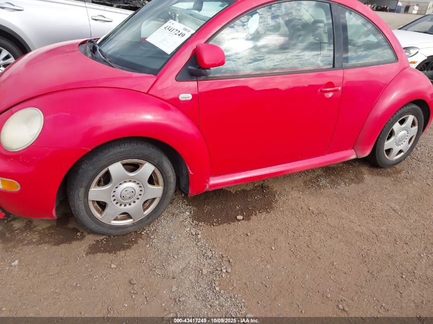 1999 Volkswagen New Beetle Gls VIN: 3VWCC21C8XM419081 Lot: 43417249