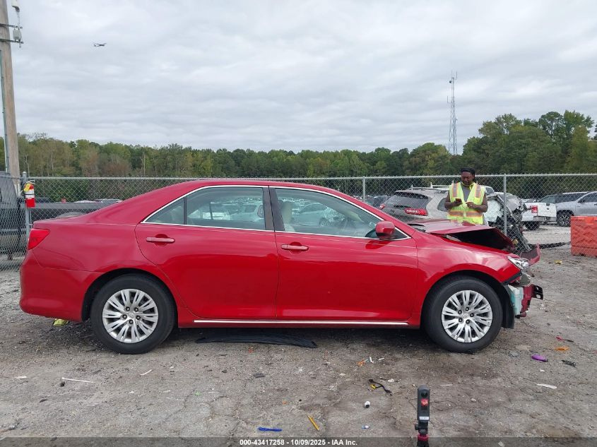 2013 Toyota Camry Le VIN: 4T1BF1FK1DU694648 Lot: 43417258