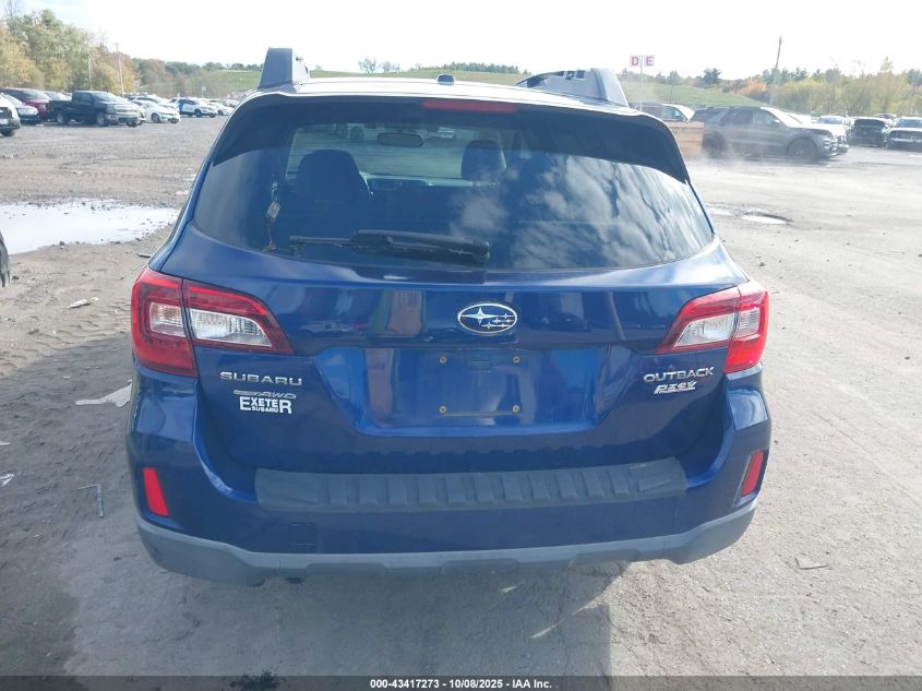 2015 Subaru Outback 2.5I Limited VIN: 4S4BSANC4F3224063 Lot: 43417273