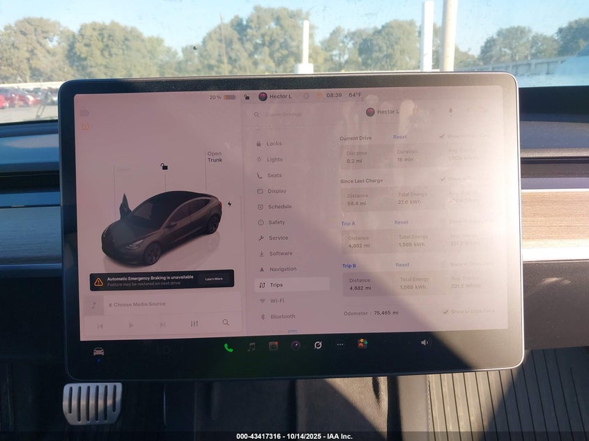 2022 Tesla Model 3 Performance Dual Motor All-Wheel Drive VIN: 5YJ3E1EC3NF203044 Lot: 43417316