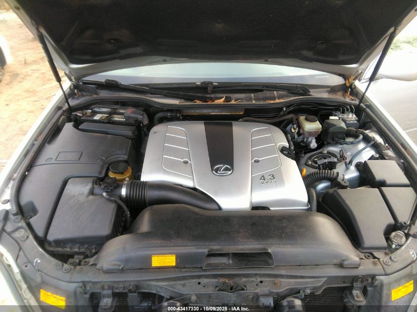 2006 Lexus Ls 430 VIN: JTHBN36FX65036702 Lot: 43417330