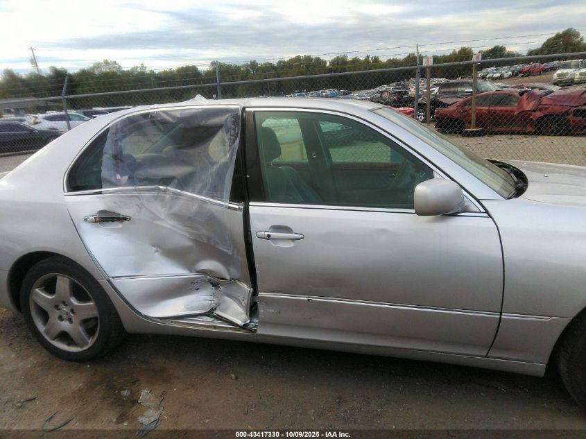 2006 Lexus Ls 430 VIN: JTHBN36FX65036702 Lot: 43417330