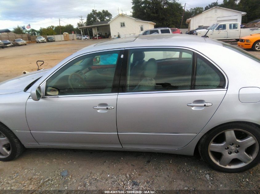 2006 Lexus Ls 430 VIN: JTHBN36FX65036702 Lot: 43417330