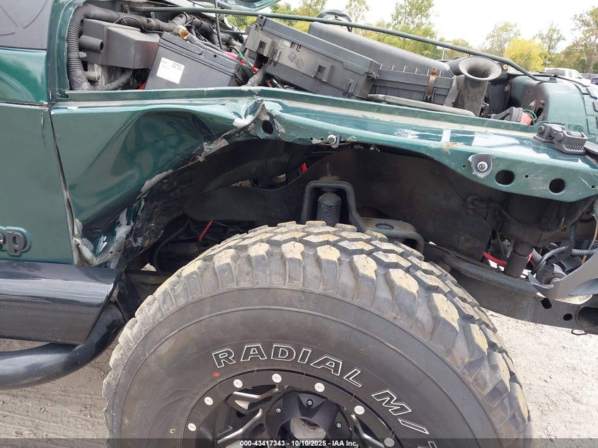 1997 Jeep Wrangler Sahara VIN: 1J4FY49SXVP476814 Lot: 43417343