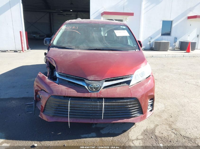 2020 Toyota Sienna Le VIN: 5TDKZ3DCXLS022674 Lot: 43417347