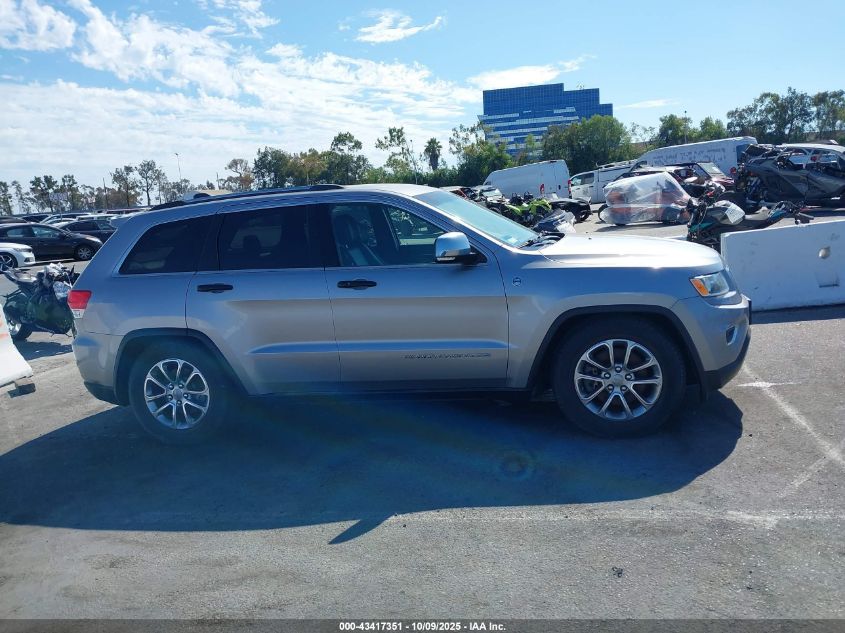 2015 Jeep Grand Cherokee Limited VIN: 1C4RJFBM6FC741171 Lot: 43417351