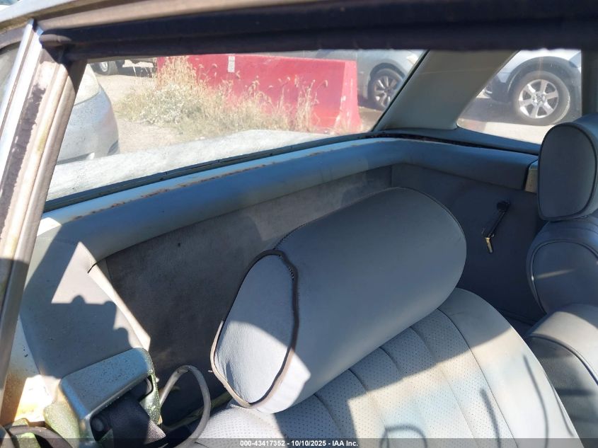 1984 Mercedes-Benz 380 Sl VIN: WDBBA45A8EA011505 Lot: 43417352