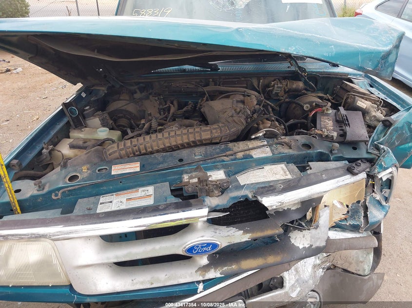 1995 Ford Ranger Super Cab VIN: 1FTCR14X3SPA15098 Lot: 43417354