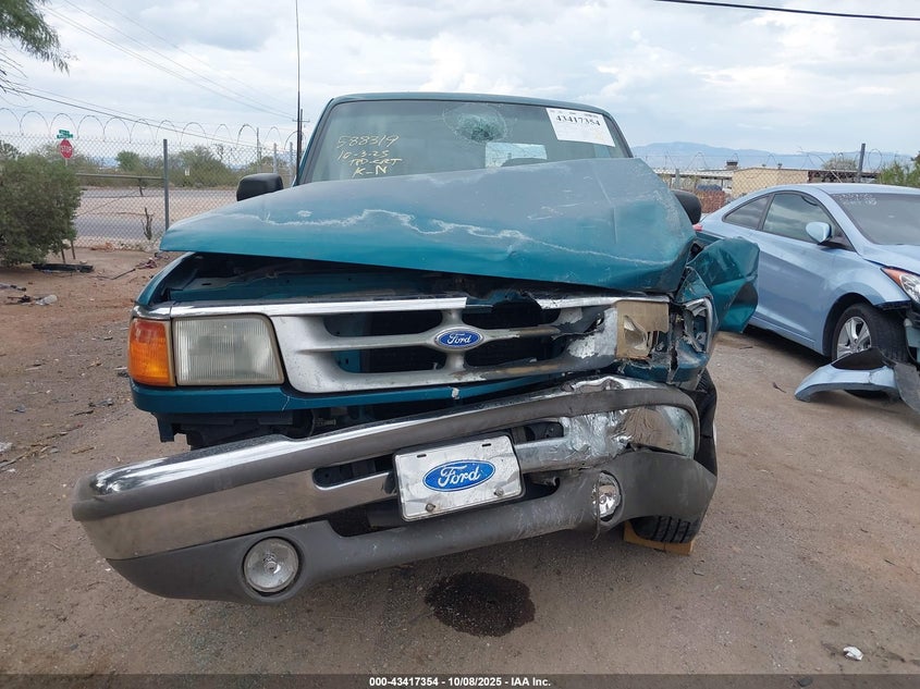 1995 Ford Ranger Super Cab VIN: 1FTCR14X3SPA15098 Lot: 43417354