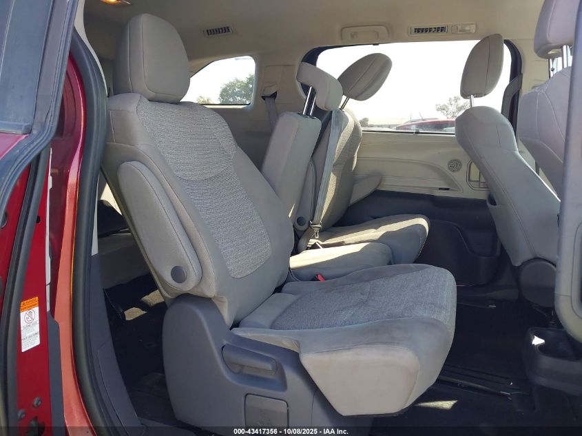 2021 Toyota Sienna Le VIN: 5TDKRKEC5MS016128 Lot: 43417356