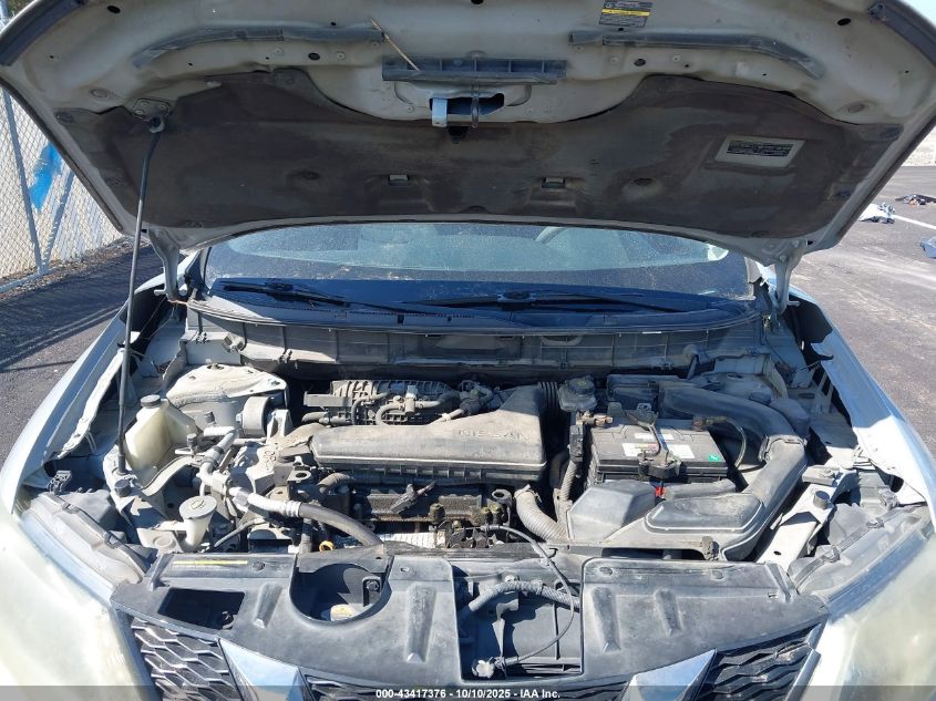 2014 Nissan Rogue S/Sl/Sv VIN: 5N1AT2ML8EC750405 Lot: 43417376