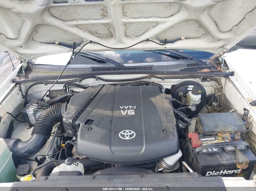 2009 Toyota Tacoma Prerunner V6 VIN: 5TETU62N89Z670874 Lot: 43417396