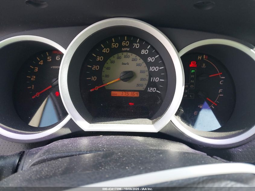 2009 Toyota Tacoma Prerunner V6 VIN: 5TETU62N89Z670874 Lot: 43417396