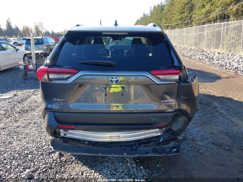 2019 Toyota Rav4 Hybrid Limited VIN: 2T3DWRFV1KW003835 Lot: 43417399
