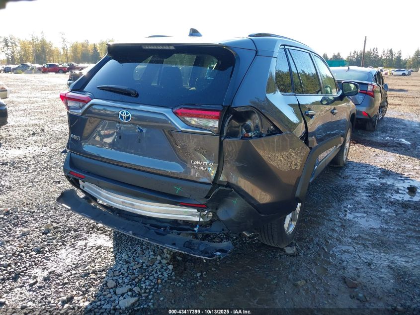 2019 Toyota Rav4 Hybrid Limited VIN: 2T3DWRFV1KW003835 Lot: 43417399