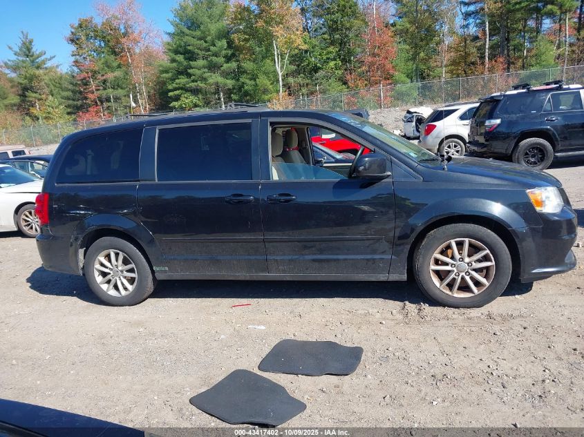 2016 Dodge Grand Caravan Sxt VIN: 2C4RDGCG5GR329547 Lot: 43417402