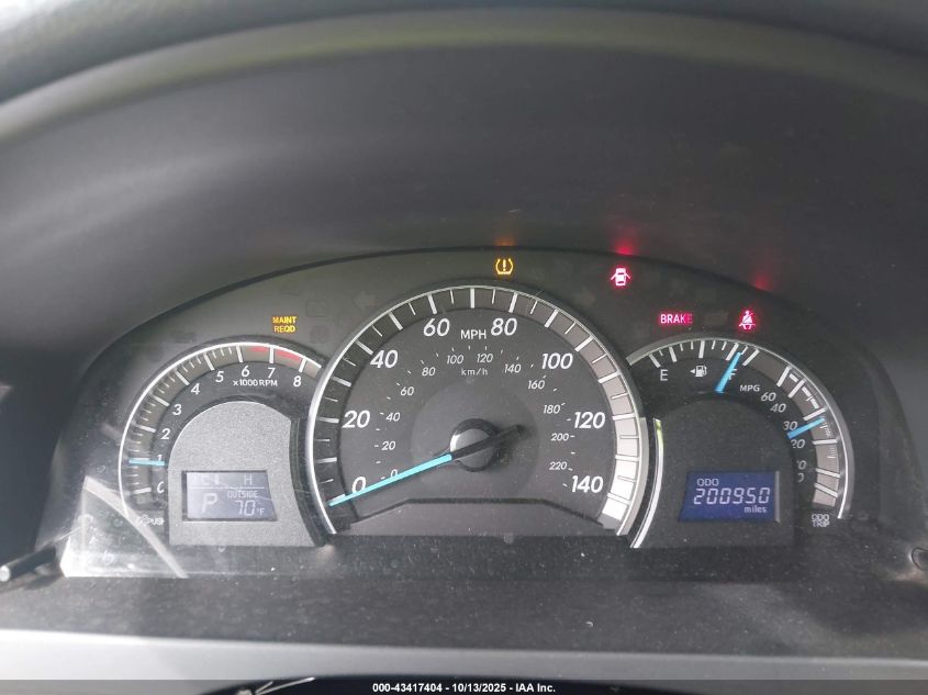 2012 Toyota Camry Se VIN: 4T1BF1FK6CU568414 Lot: 43417404