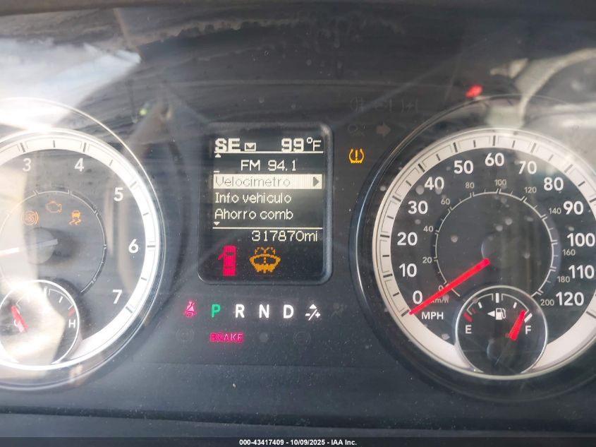 2016 Ram 1500 Lone Star VIN: 1C6RR6LT5GS311287 Lot: 43417409