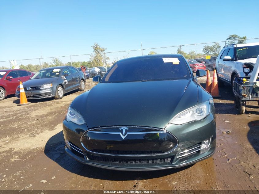 2013 Tesla Model S VIN: 5YJSA1DN1DFP27821 Lot: 43417426