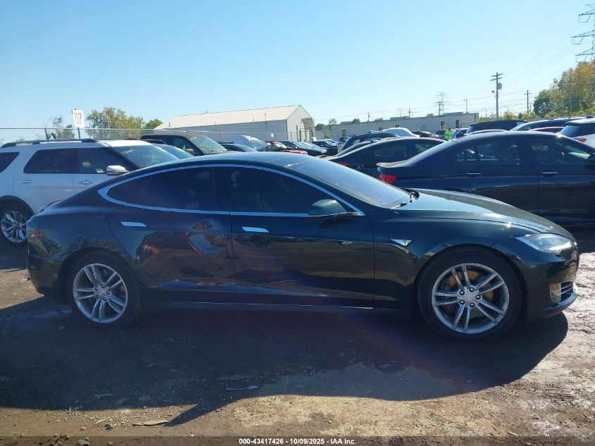 2013 Tesla Model S VIN: 5YJSA1DN1DFP27821 Lot: 43417426