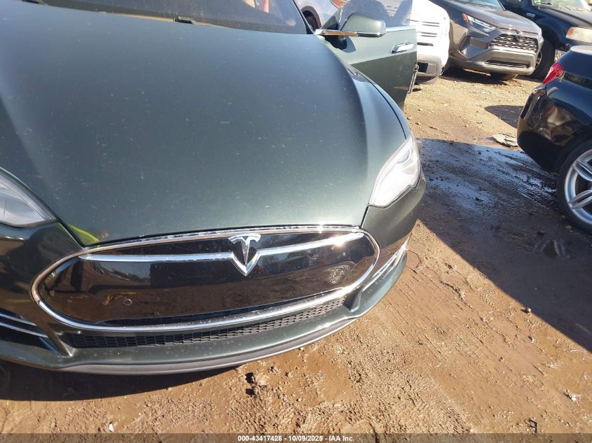2013 Tesla Model S VIN: 5YJSA1DN1DFP27821 Lot: 43417426