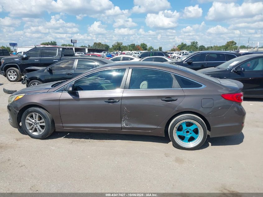 2017 Hyundai Sonata VIN: 5NPE24AF9HH492049 Lot: 43417427