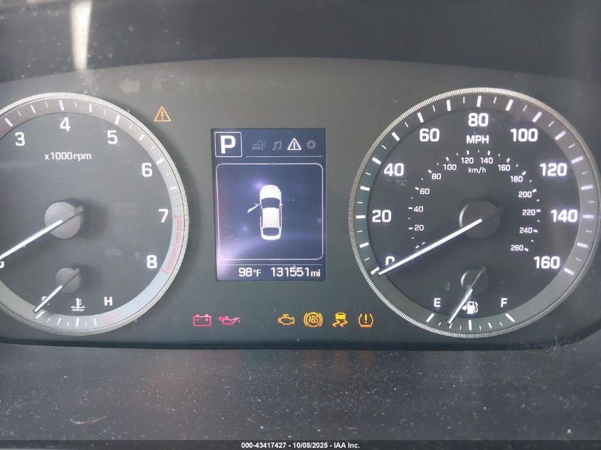 2017 Hyundai Sonata VIN: 5NPE24AF9HH492049 Lot: 43417427