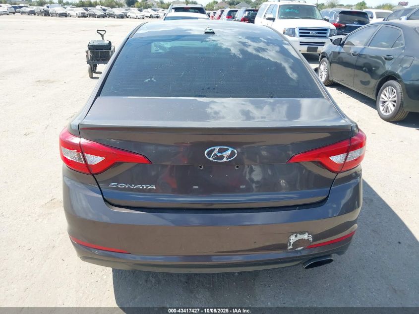 2017 Hyundai Sonata VIN: 5NPE24AF9HH492049 Lot: 43417427