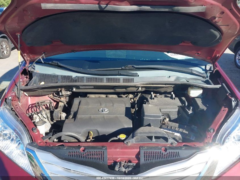 2012 Toyota Sienna Xle/Limited VIN: 5TDDK3DC3CS044206 Lot: 43417436