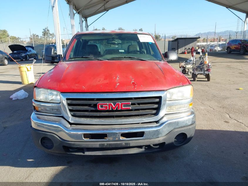 2006 GMC Sierra 1500 Sl VIN: 2GTEC13V961213861 Lot: 43417439