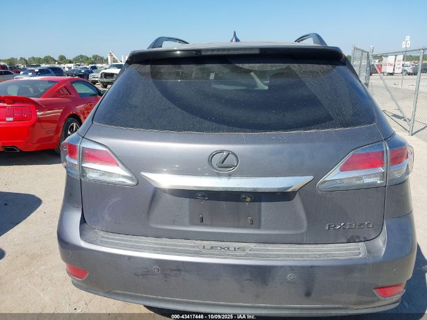 2015 Lexus Rx 350 VIN: 2T2ZK1BA7FC150856 Lot: 43417446