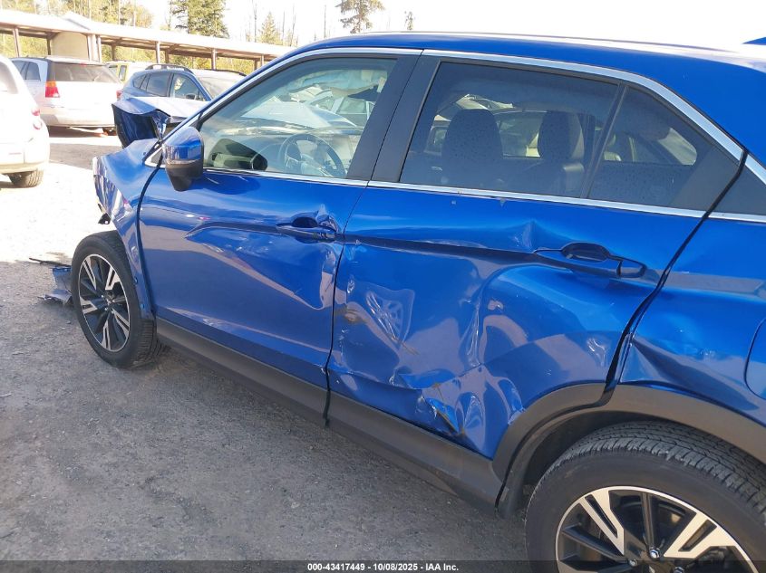 2024 Mitsubishi Eclipse Cross Se S-Awc/Sel S-Awc VIN: JA4ATWAA0RZ047845 Lot: 43417449