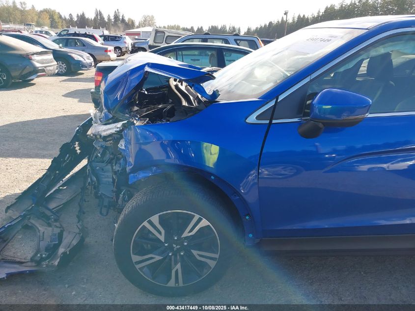 2024 Mitsubishi Eclipse Cross Se S-Awc/Sel S-Awc VIN: JA4ATWAA0RZ047845 Lot: 43417449