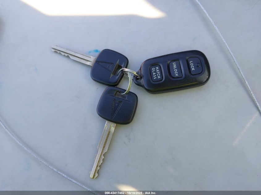 2006 Pontiac Vibe VIN: 5Y2SM67876Z418538 Lot: 43417452