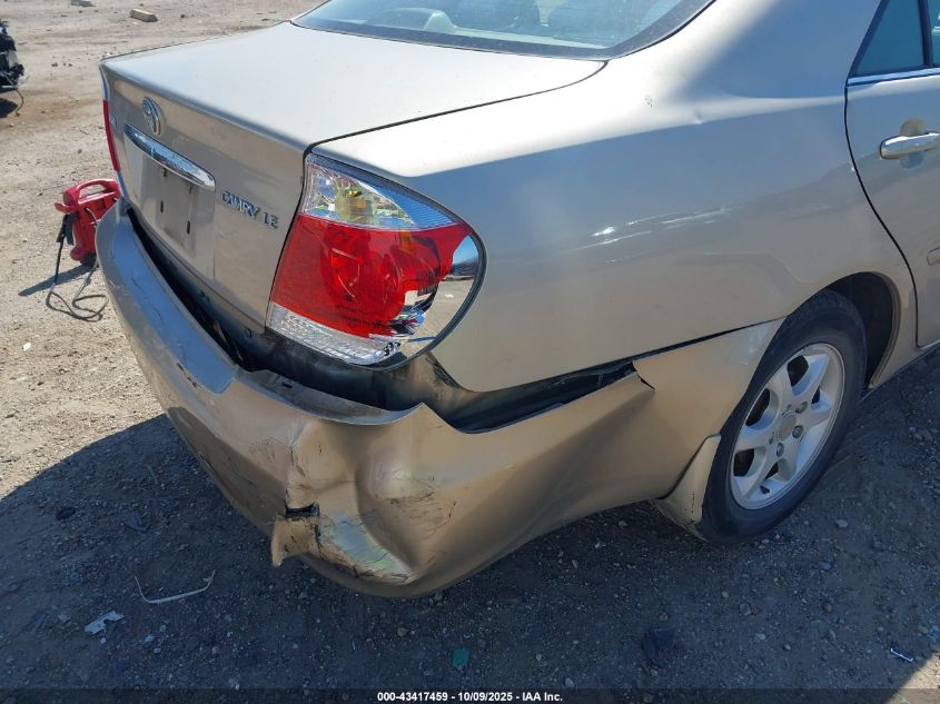 2006 Toyota Camry Le VIN: 4T1BE32K06U160970 Lot: 43417459