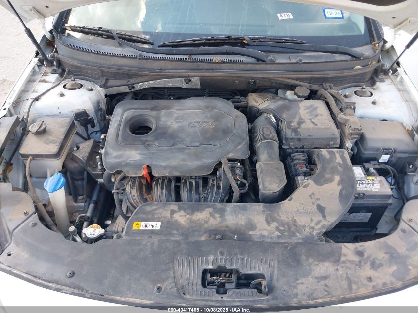 2015 Hyundai Sonata Se VIN: 5NPE24AF0FH247914 Lot: 43417465