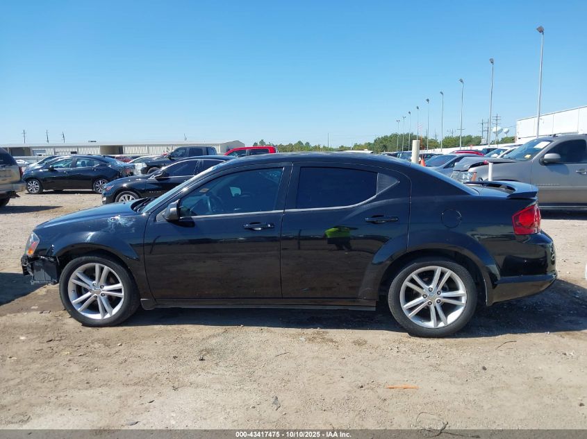 2013 Dodge Avenger Se V6 VIN: 1C3CDZAG2DN757206 Lot: 43417475